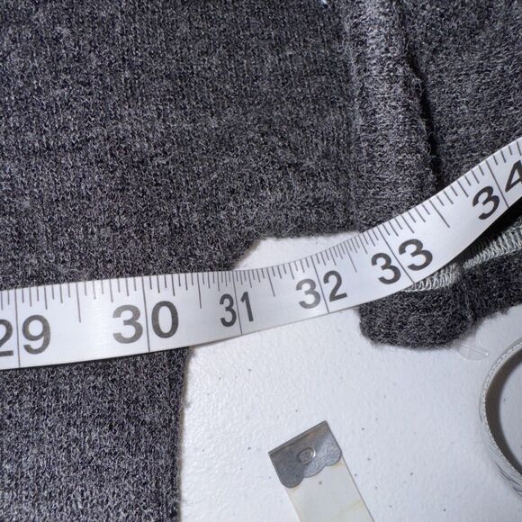 Free People FP Movement Size Large Women's Black/Grey Tunic Top Mock neck - Picture 6 of 11